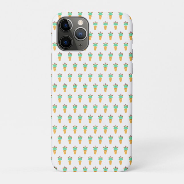 Funda De Case-Mate Para iPhone cono de helado (Reverso)