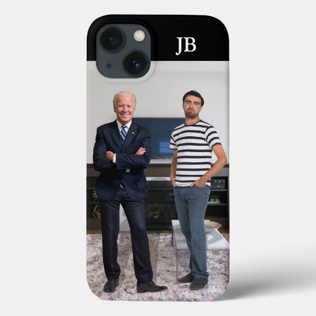 Funda De Case-Mate Para iPhone Conoció al Presidente Joe Biden | Añadir la foto (Reverso)
