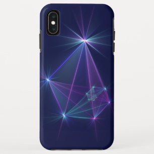 Funda Para iPhone XS Max Constelación, abstracta fantasía de arte fractal