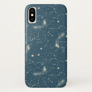 Funda Para iPhone X Constelación celeste - Noche estrellada (1)