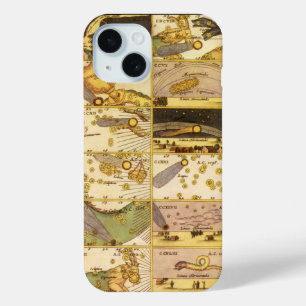 Funda Para iPhone 15 Constelaciones antiguas, astronomía antigua y estr