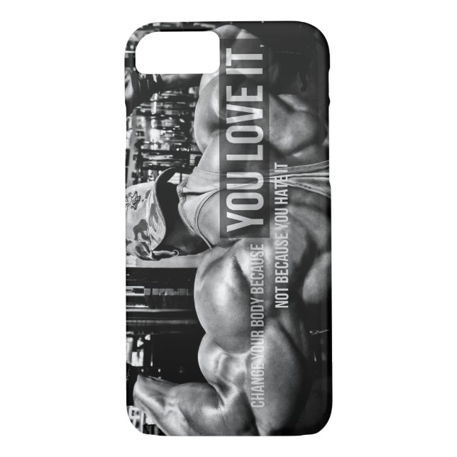 Funda De Case-Mate Para iPhone "Construcción de cuerpos" Motivación (Reverso)