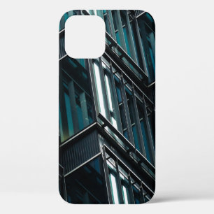 FUNDA PARA iPhone 12 CONSTRUCCIÓN DE VENTANA DE VIDRIO