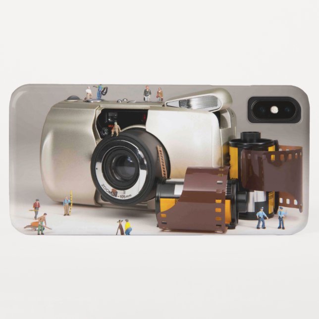 Funda De Case-Mate Para iPhone Construir la imagen (Reverso (horizontal))