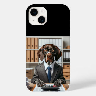 Funda Para iPhone 14 De Case-Mate Contador de trabajo de punteros alemán de Shorthai