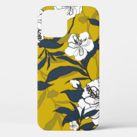 Contorno flor floreciente ilustracion Vintage. Cos