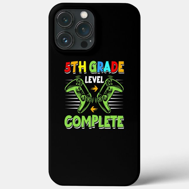 Funda De Case-Mate Para iPhone Controlador de juego de quinto grado completado el (Reverso )