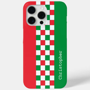 Funda Para iPhone 15 Pro Max Controles de Carreras italianos modernos y persona