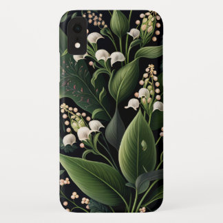 Funda Para iPhone XR Convallaria Lilies of the Valley Flowers AI Art