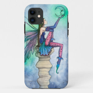 Funda Para iPhone 11 Conversación con la Hada de la Luna Arte Fantástic
