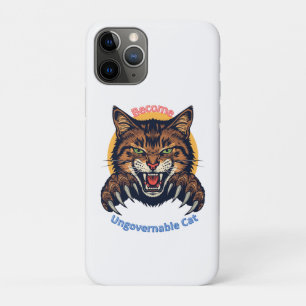 Funda Para iPhone 11 Pro Conviértete en Gato Ingobernable
