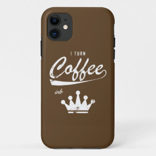 Funda Para iPhone 11 Convierto café en KOM