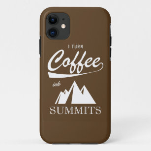 Funda Para iPhone 11 Convierto el café en cumbres