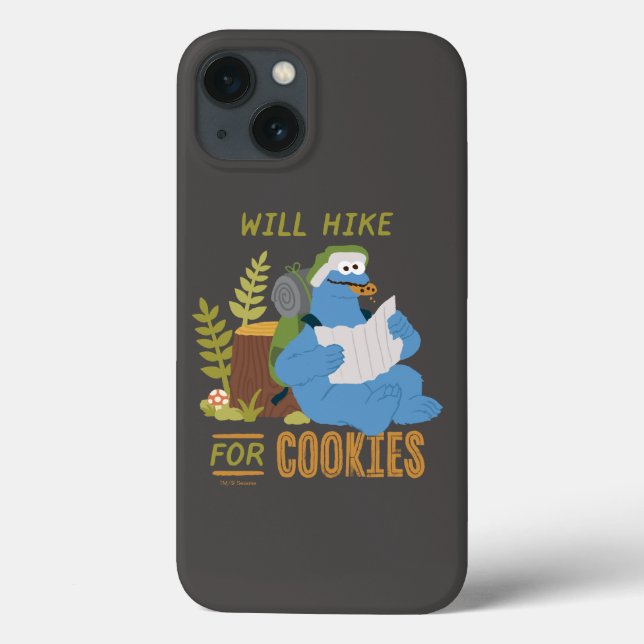 Funda De Case-Mate Para iPhone Cookie Monster | Alquiler De Cookies (Reverso)