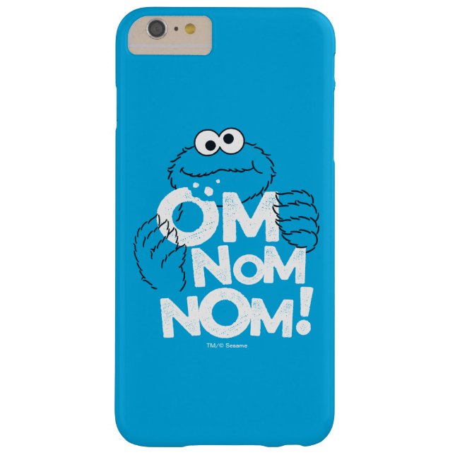 Funda De Case-Mate Para iPhone Cookie Monster | Om Nom! (Reverso)