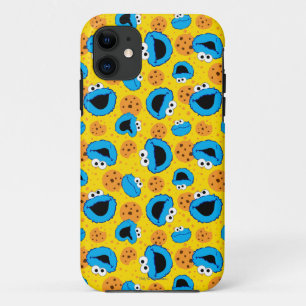 Funda Para iPhone 11 Cookie Monter y el modelo de cookies