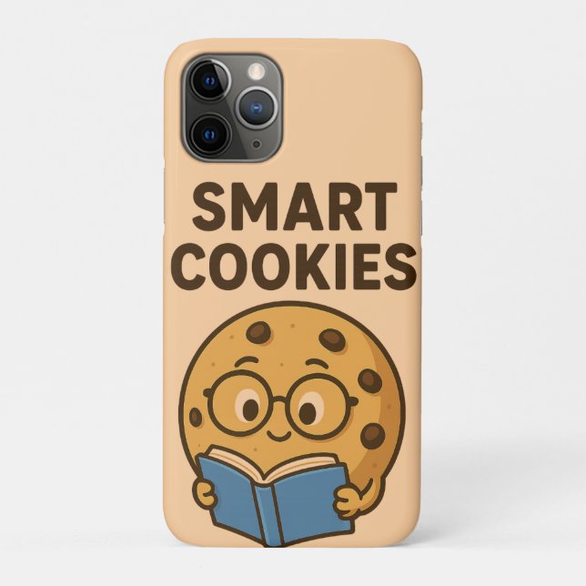 Funda De Case-Mate Para iPhone Cookies inteligentes: aprenda, crezca, brille 🍪 � (Reverso)