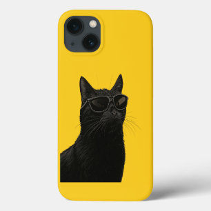 Funda Para iPhone 13 Cool Kitty