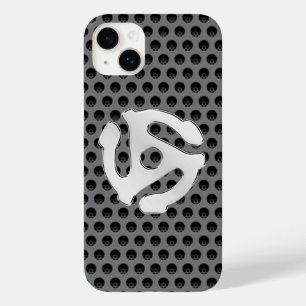 Funda Para iPhone 14 Plus De Case-Mate COOL Retro Chrome Como espaciador de 45 DJ Print