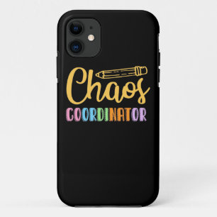 Funda Para iPhone 11 Coordinador del caos docente