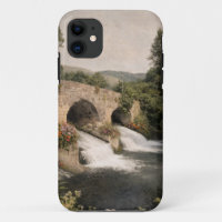 Copertina per telefono elegante con paesaggi natur