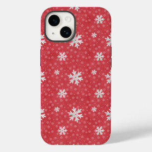 Funda Para iPhone 14 De Case-Mate Copos de nieve en las toallas invitadas a los Navi