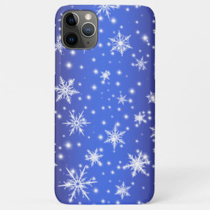 Funda Para iPhone 11 Pro Max Copos de nieve y manchas por la luz azul de la mar