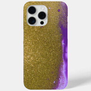 Funda Para iPhone 15 Pro Max Copper elegante Mármol de oro de Girly Rosa