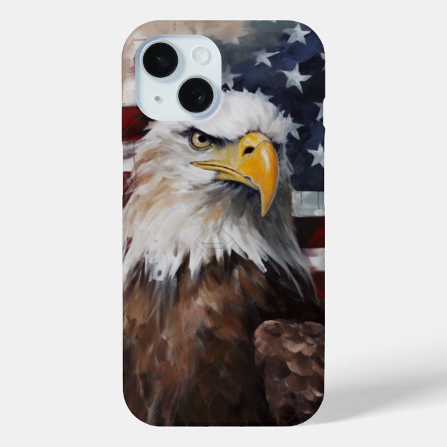 Funda De Case-Mate Para iPhone Coque aigle Americains (Reverso )