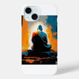 Funda Para iPhone 15 Coque Bouddha