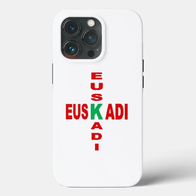 Funda De Case-Mate Para iPhone Coque  iPhone 13 Pro d'Appl  DESIGN  EUSKADI  (Reverso )