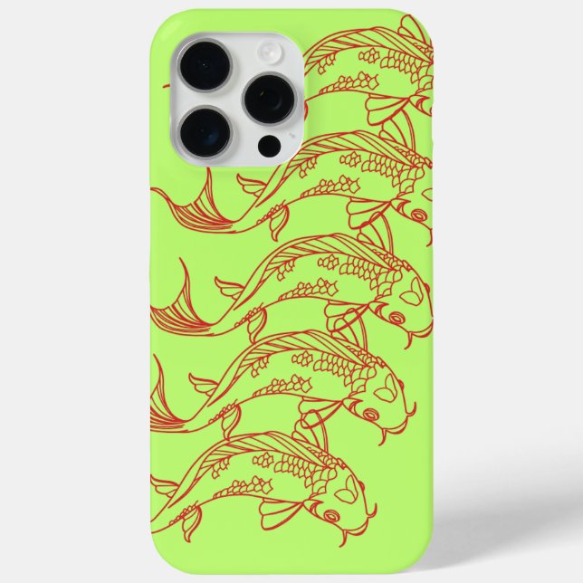 Funda De Case-Mate Para iPhone Coque iPhone/iPad fish asia  (Reverso )