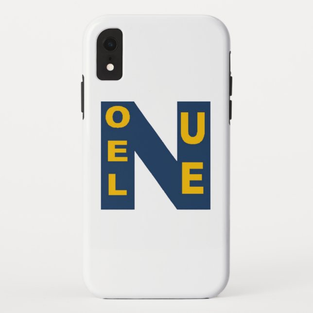 Funda De Case-Mate Para iPhone Coque   iPhone XR  d'Apple  NOEL  EUROPE  (Reverso)