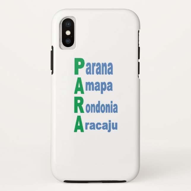 Funda De Case-Mate Para iPhone Coque Tough  pour iPhone XS d'Apple BRAZIL TOURISM (Reverso)