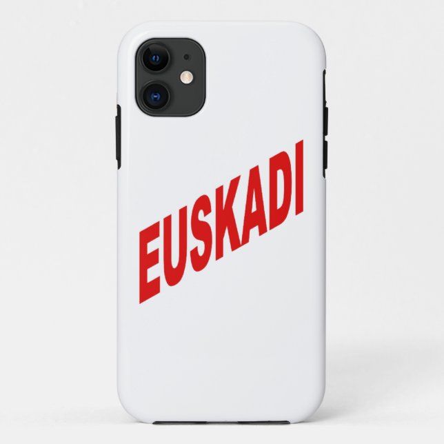 Funda De Case-Mate Para iPhone Coque Tough Xtreme iPhone 11  EUSKADI (Reverso)