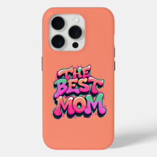 Funda Para iPhone 15 Pro Coques Case-Mate iPhone The best mom style graffit