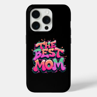 Funda Para iPhone 15 Pro Coques Case-Mate iPhone The best mom style graffit