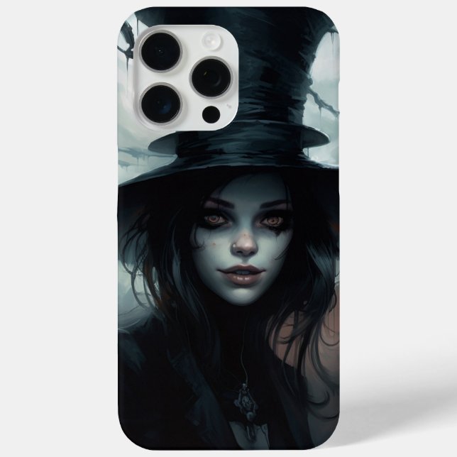 Funda De Case-Mate Para iPhone Coques iPhone 15 Pro Max - Chapeaux Noir 7 (Reverso )