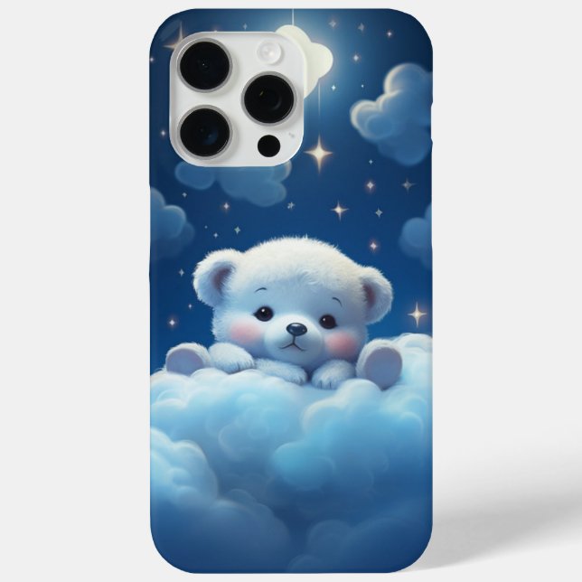 Funda De Case-Mate Para iPhone Coques iPhone 15 Pro Max - Ourson (Reverso )