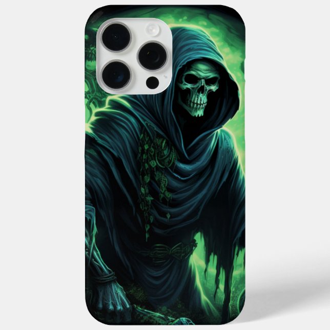 Funda De Case-Mate Para iPhone Coques iPhone 15 Pro Max -Skull 11 (Reverso )