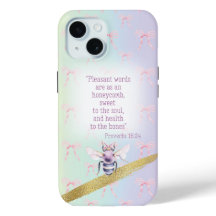 Coqueta abeja de acuarela arcoíris pastel femenino