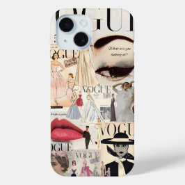 Funda Para iPhone 15 Coquette Chica Preppy Collage, estuche para teléfo
