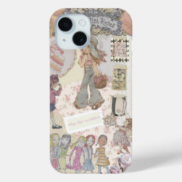 Funda Para iPhone 15 Coquette Chica Preppy Collage, estuche para teléfo
