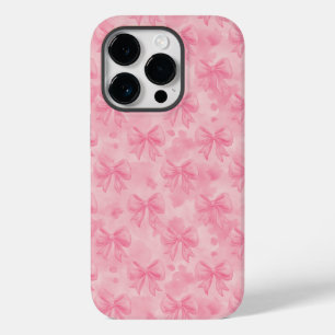 Funda Para iPhone 14 Pro De Case-Mate Coquette Pink Bows