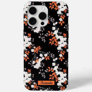 Funda Para iPhone 15 Pro Max Coral Blossom Elegancia Estuche de teléfono person
