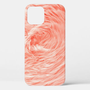 Funda Para iPhone 12 Coral Fluffy Fur: Tendencia 2019.