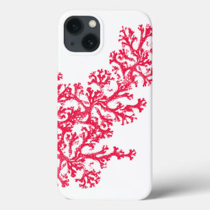 Funda Para iPhone 13 Coral Motif Funda-Mate