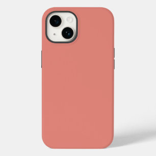 Funda Para iPhone 14 De Case-Mate Coral quemado simple minimalista
