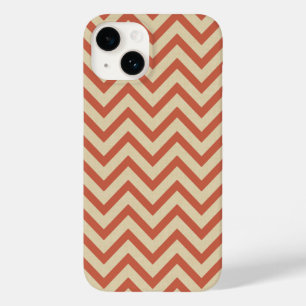 Funda Para iPhone 14 De Case-Mate Coral Spice Moods Chevrons