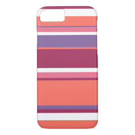 Funda Para iPhone 8/7 Coral vivo, rojo y violeta